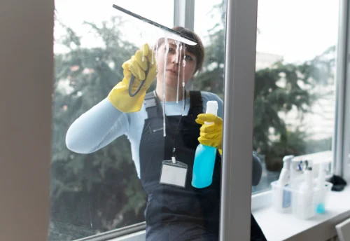 Nettoyage de vitres intérieures et extérieures à Lisieux
